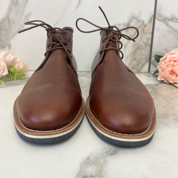 HELM Hynes Chukka Boot in Brown Leather Size 16 NEW - Picture 8 of 16